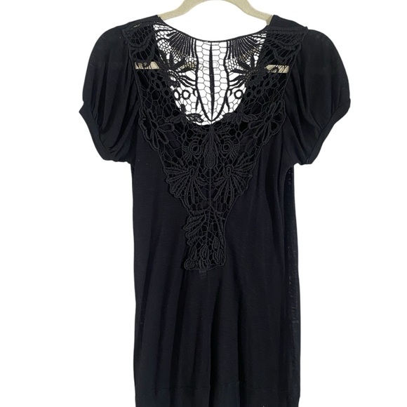 Vintage Daytrip Black Lace Back Top - Picture 3 of 9